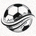 比分网SPORTS官方Logo，橙色足球图标